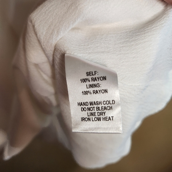 Lulus Womens White Dress Or Tunic Size M. Cold Shoulder. Cottage - Picture 4 of 7